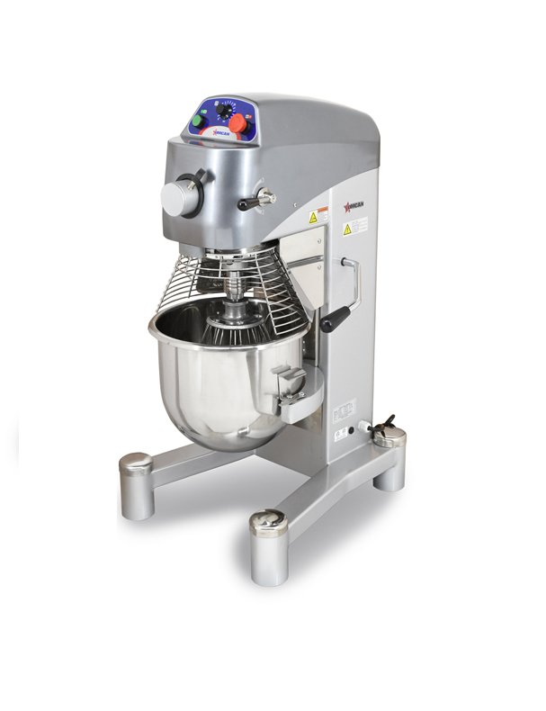 20 qt. Commercial Planetary Floor Baking Mixer with Guard and Timer