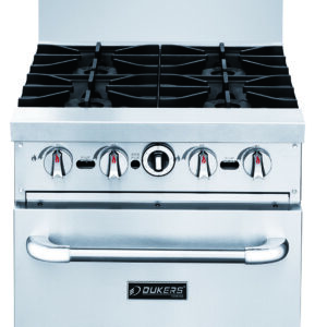 Dukers Cake Display – Refrigerated, 24", DCR24-4B