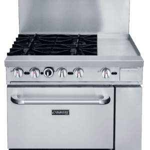 Dukers Cake Display – Refrigerated, 36", DCR36-4B12GM