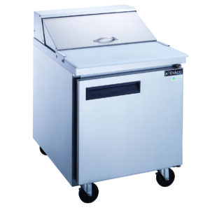 Dukers Sandwich Prep Table – Standard, 29", 8 Pan