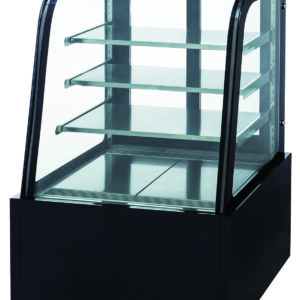 Dukers Cake Showcase – Refrigerated, 36", Curved Base