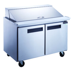 Dukers Sandwich Prep Table – Mega-Top, 48", 18 Pan