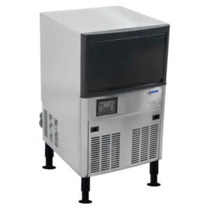 OMCAN 20″ Ice Maker Machine with 40 lb. Ice Bin – Ice Yield 120 lb. per Day -- 47483